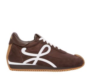 Buy Loewe Flow Runner In Nylon And Suede Shitake (W) at Sasom – Authentic and Ready to Ship
