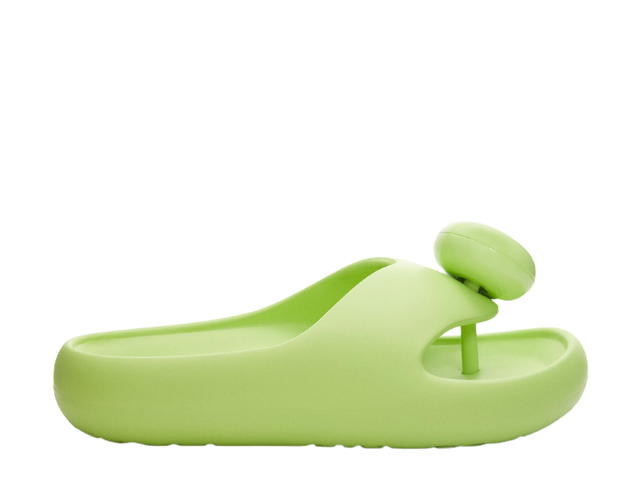 Loewe Loewe Foam Slide In Light Foam Rubber With Anagram Embossed Sole Lime - view 1