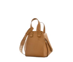 Buy Loewe Hammock Compact Bag In Satin Calfskin With Palladium Hardware Oak at Sasom – Authentic and Ready to Ship