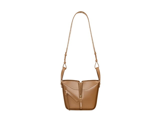 Loewe Loewe Hammock Compact Bag In Satin Calfskin With Palladium Hardware Oak - view 3
