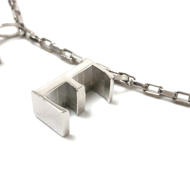 Loewe LOEWE Icon logo Chain Necklace SV925 Silver - view 5