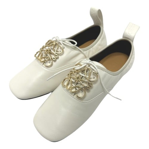 Loewe LOEWE L814S02X10 SOFT DERBY anagram soft derby flat shoes Leather shoes - view 1