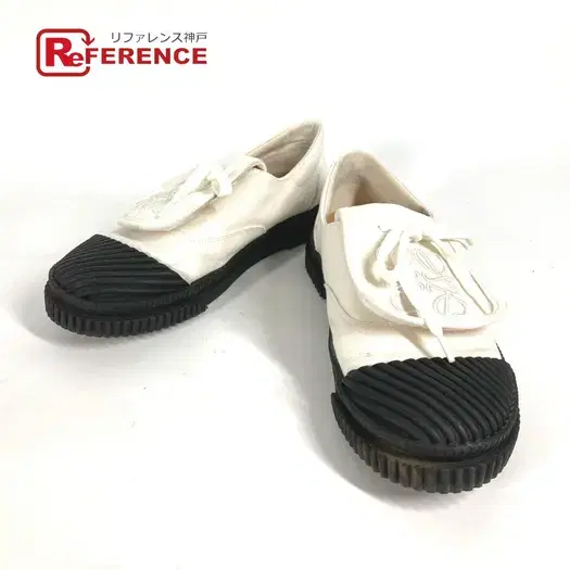Buy LOEWE L815282X20 laces shoes anagram Bicolor sneakers White/Black at Sasom – Authentic and Ready to Ship