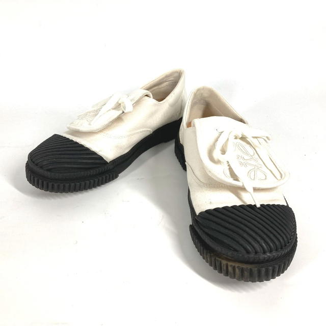 Loewe LOEWE L815282X20 laces shoes anagram Bicolor sneakers White/Black - view 2