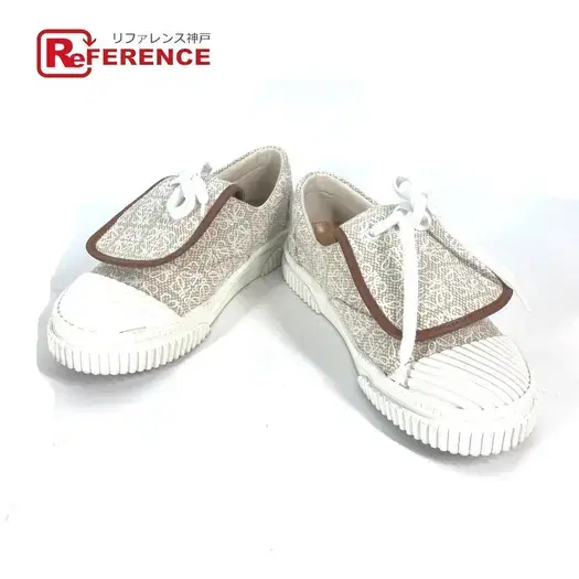 Buy LOEWE L815282X92 Low Cut Flap Anagram shoe laces shoes sneakers Unused at Sasom – Authentic and Ready to Ship