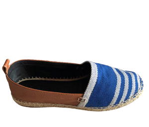Buy Loewe Leather Espadrilles Blue at Sasom – Authentic and Ready to Ship
