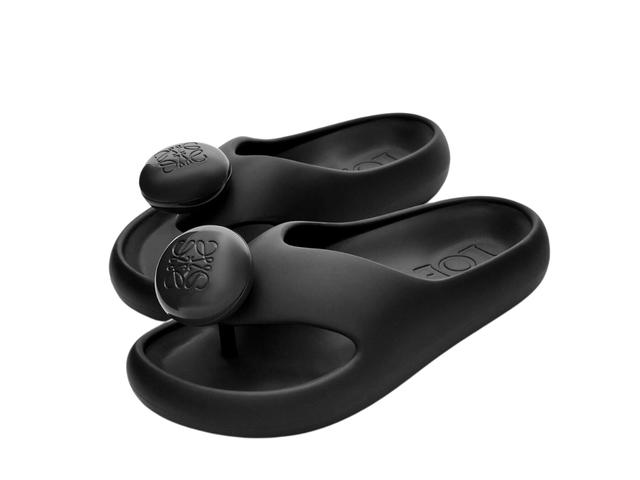 Loewe Loewe Light Foam Rubber Slide Black (W) - view 3