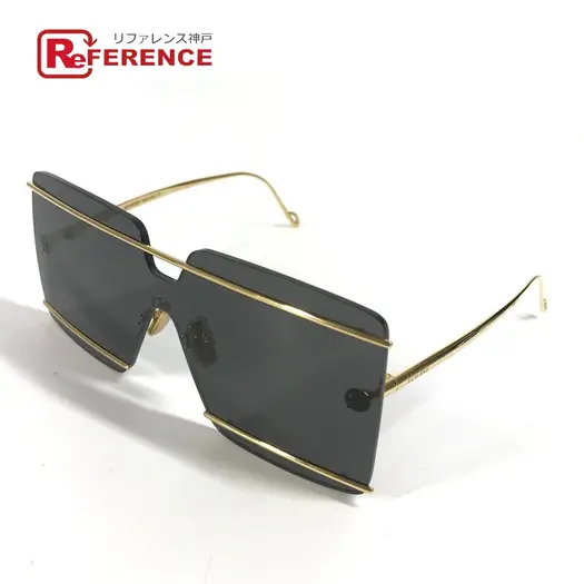 Buy LOEWE LW40073U logo glasses eyewear sunglasses Plastic / Metal Black/Gold at Sasom – Authentic and Ready to Ship