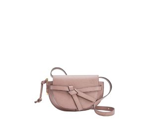 Buy Loewe Mini Gate Dual Bag In Soft Calfskin And Jacquard Dark Blush at Sasom – Authentic and Ready to Ship