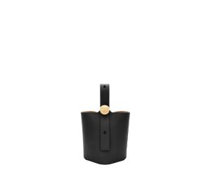 Buy Loewe Mini Pebble Bucket Bag In Mellow Calfskin Black at Sasom – Authentic and Ready to Ship
