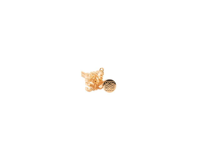 Loewe Loewe Personalisation Necklace In Metal Gold - view 3