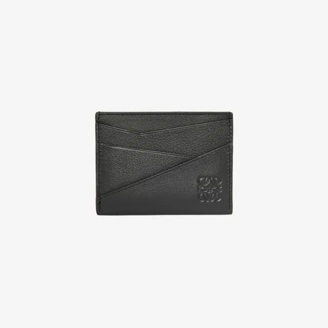 Loewe Loewe Puzzle Edge Plain Card Holder in Classic Calfskin Black - view 1
