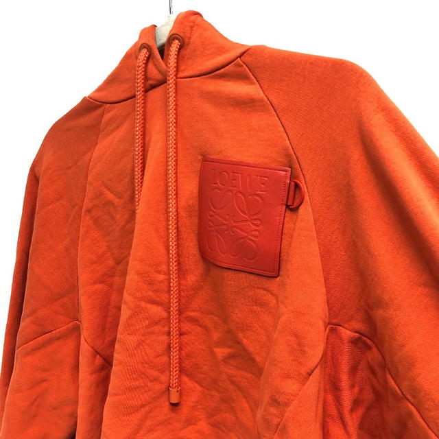 Loewe LOEWE S359Y22X18 Leather logo patch Anagram Cropped Hoodie Long Sleeve Parka - view 5
