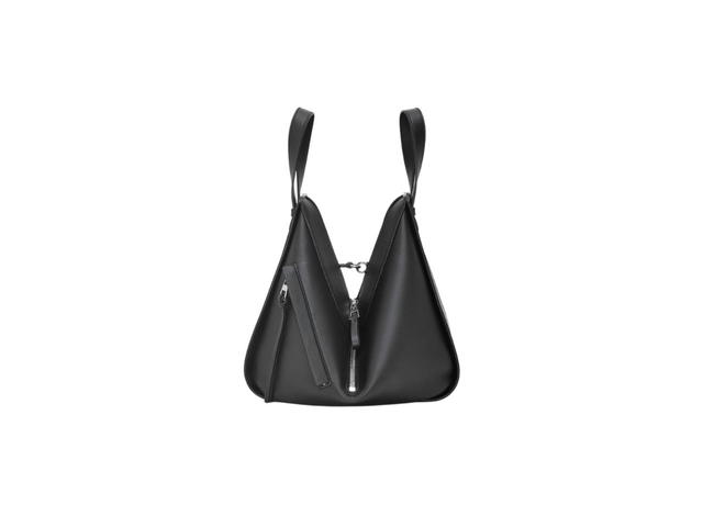 Loewe Loewe Small Hammock Bag In Classic Calfskin Embossed Anagram Black - view 4