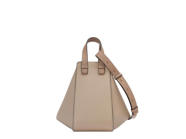 Loewe Loewe Small Hammock Bag In Soft Grained Calfskin With Gold Metallic Colour Sand - view 2