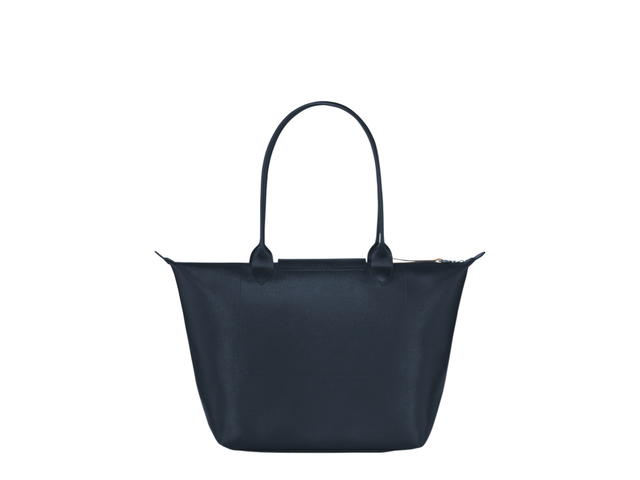 Longchamp Longchamp Le Pliage City Tote Bag L In Canvas With Gold Hardware Navy - view 2