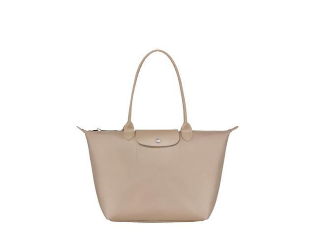 Longchamp Longchamp Le Pliage City Tote Bag L In Canvas With Gold Hardware Sand - view 1
