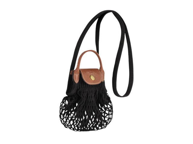 Longchamp Longchamp Le Pliage Filet Crossbody Bag XS Black - view 2