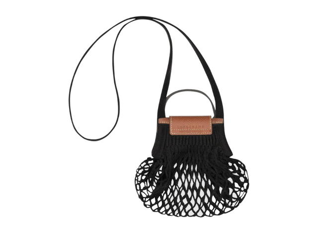 Longchamp Longchamp Le Pliage Filet Crossbody Bag XS Black - view 3