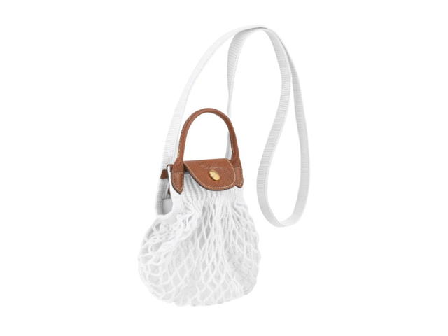 Longchamp Longchamp Le Pliage Filet Crossbody Bag XS Ecru - view 2