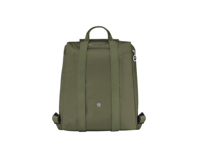 Longchamp Longchamp Le Pliage Green In Recycled Canvas With Silver Hardware Forest - view 2
