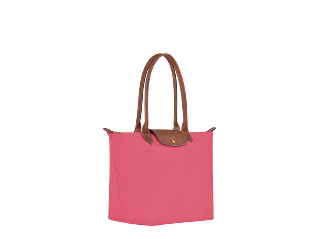 Longchamp Longchamp Le Pliage Original L Tote Bag In Recycled Canvas With Gold Metal Hardware Grenadine - view 2