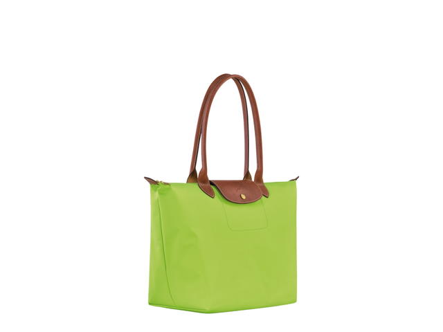 Longchamp Longchamp Le Pliage Original L Tote Bag In Recycled Canvas With Gold Metal Hardware Light Green - view 2