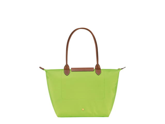 Longchamp Longchamp Le Pliage Original L Tote Bag In Recycled Canvas With Gold Metal Hardware Light Green - view 3