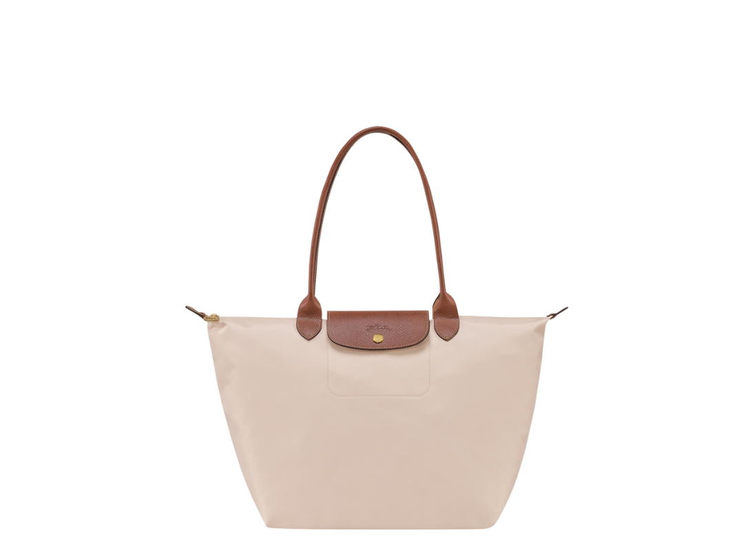 Longchamp Longchamp Le Pliage Original L Tote Bag In Recycled Canvas With Gold Metal Hardware Paper