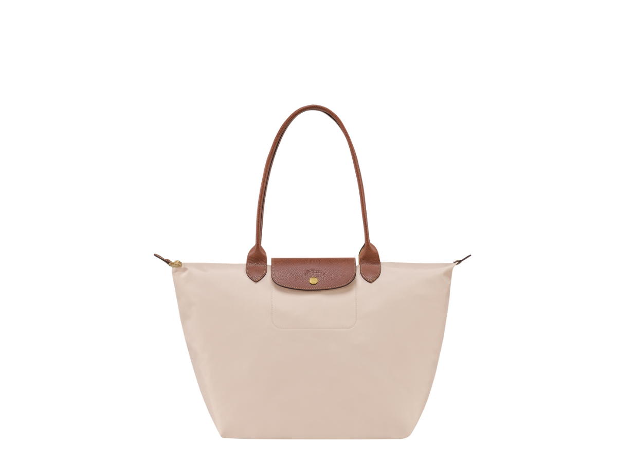 Longchamp Longchamp Le Pliage Original L Tote Bag In Recycled Canvas With Gold Metal Hardware Paper