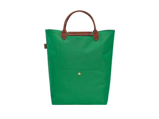 Longchamp Longchamp Le Pliage Original M Tote Bag In Recycled Polyamide Canvas With Gold Color Hardware Green - view 2