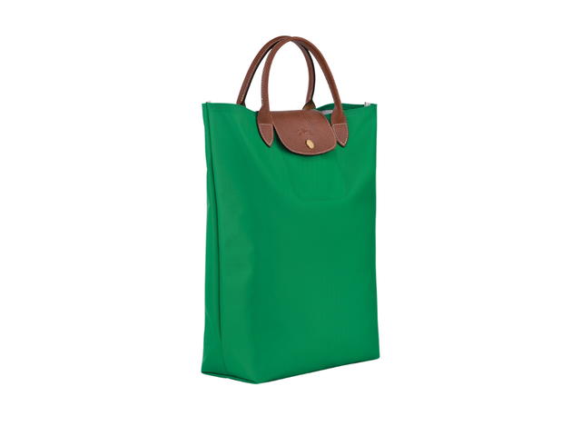 Longchamp Longchamp Le Pliage Original M Tote Bag In Recycled Polyamide Canvas With Gold Color Hardware Green - view 3