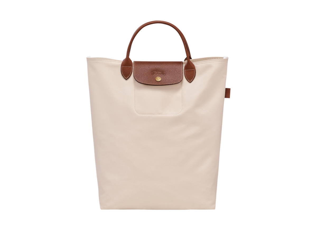 Longchamp Longchamp Le Pliage Original M Tote Bag In Recycled Polyamide Canvas With Gold Color Hardware Paper