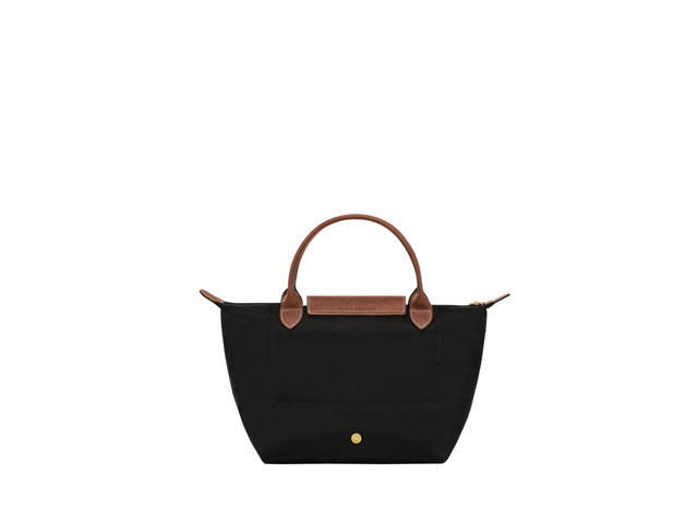 Longchamp Longchamp Le Pliage Original S Handbag In Recycled Canvas With Gold Color Metallic Hardware Black - view 3
