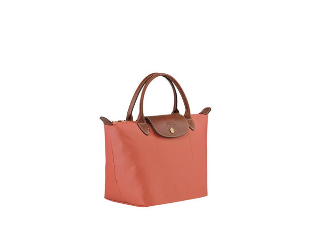 Longchamp Longchamp Le Pliage Original S Handbag In Recycled Canvas With Gold Color Metallic Hardware Blush - view 2