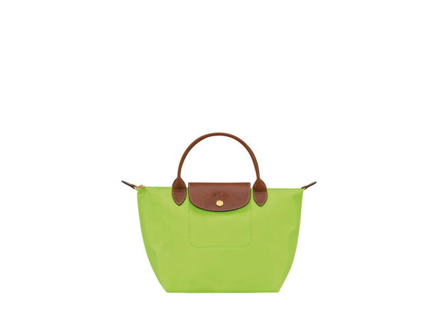 Longchamp Longchamp Le Pliage Original S Handbag In Recycled Canvas With Gold Color Metallic Hardware Green Light - view 1