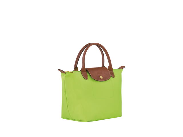 Longchamp Longchamp Le Pliage Original S Handbag In Recycled Canvas With Gold Color Metallic Hardware Green Light - view 2