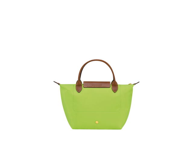 Longchamp Longchamp Le Pliage Original S Handbag In Recycled Canvas With Gold Color Metallic Hardware Green Light - view 3