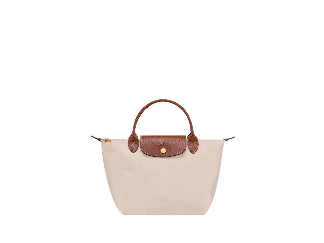 Longchamp Longchamp Le Pliage Original S Handbag In Recycled Canvas With Gold Color Metallic Hardware Paper