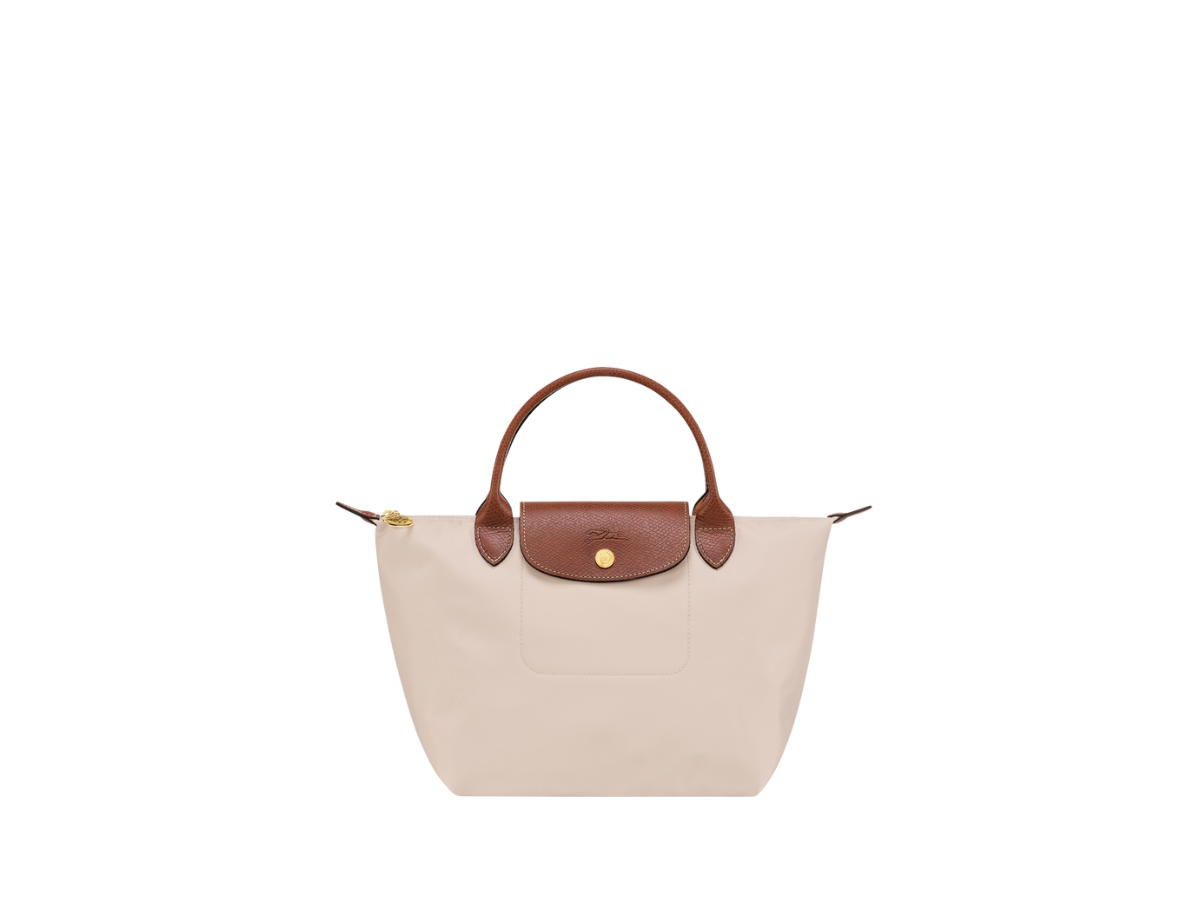 Longchamp Longchamp Le Pliage Original S Handbag In Recycled Canvas With Gold Color Metallic Hardware Paper
