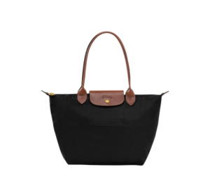 Buy Longchamp Le Pliage Original Tote Bag M In Recycled Canvas With Gold Hardware Black at Sasom – Authentic and Ready to Ship