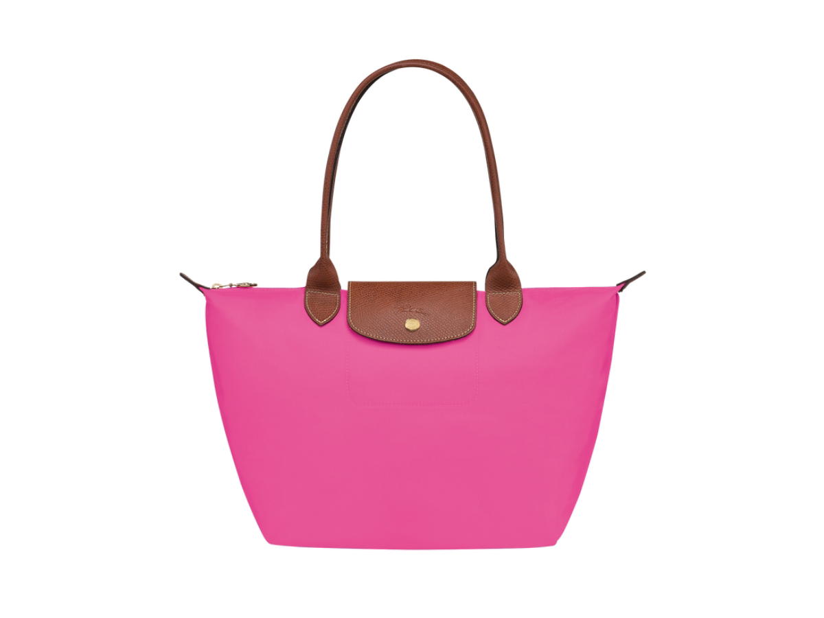 Longchamp Longchamp Le Pliage Original Tote Bag M In Recycled Canvas With Gold Hardware Candy