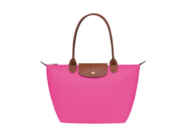 Longchamp Longchamp Le Pliage Original Tote Bag M In Recycled Canvas With Gold Hardware Candy - view 1