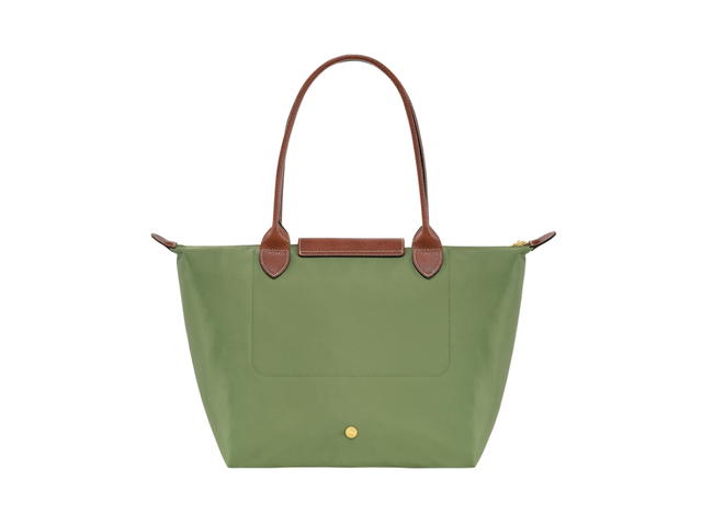 Longchamp Longchamp Le Pliage Original Tote Bag M In Recycled Canvas With Gold Hardware Lawn Grenadine - view 2