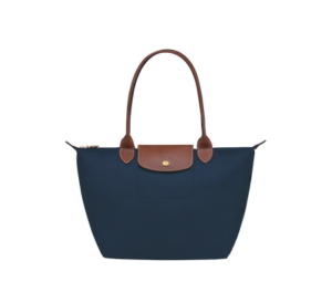 Buy Longchamp Le Pliage Original Tote Bag M In Recycled Canvas With Gold Hardware Navy at Sasom – Authentic and Ready to Ship