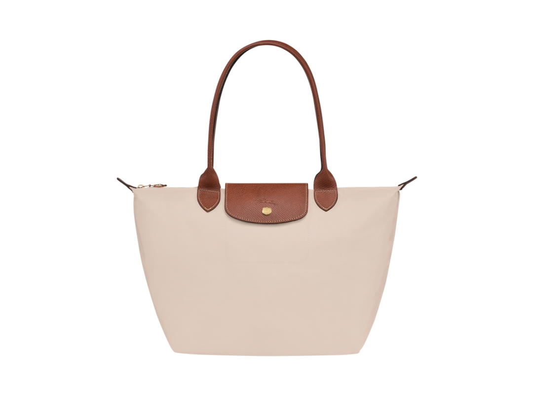 Longchamp Longchamp Le Pliage Original Tote Bag M In Recycled Canvas With Gold Hardware Paper