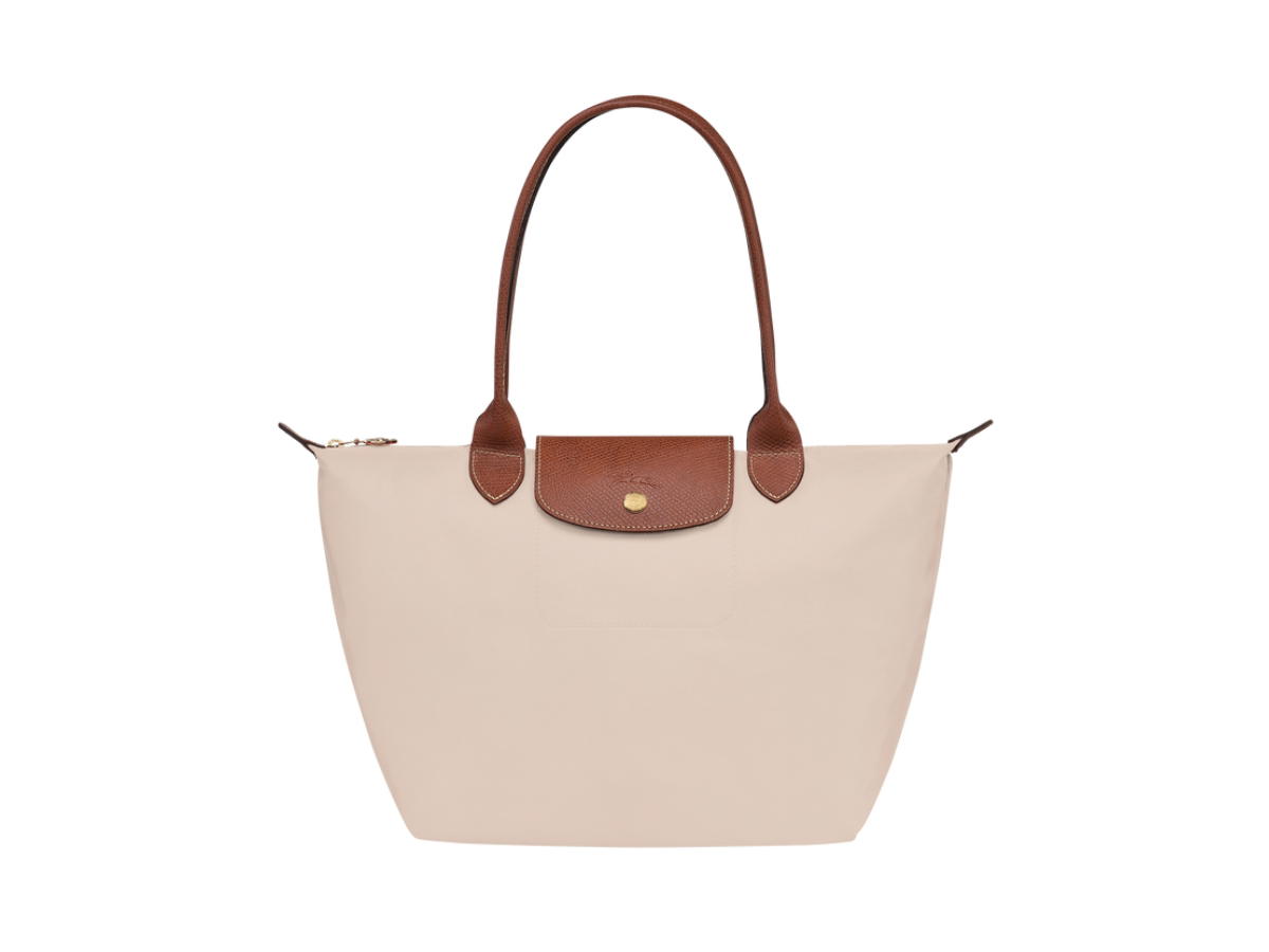 Longchamp Longchamp Le Pliage Original Tote Bag M In Recycled Canvas With Gold Hardware Paper