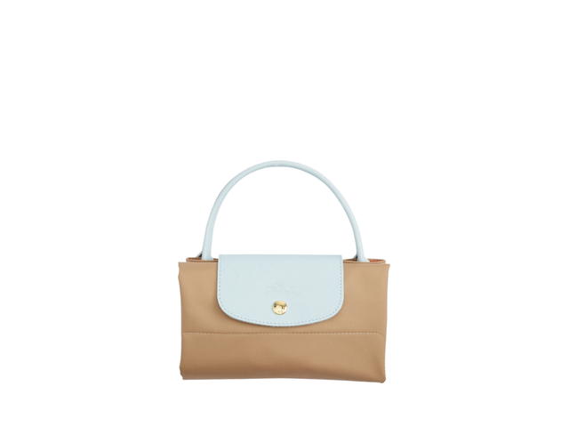Longchamp Longchamp Le Pliage Re-play In Cotton Canvas With Gold Metal Hardware Orange - view 2
