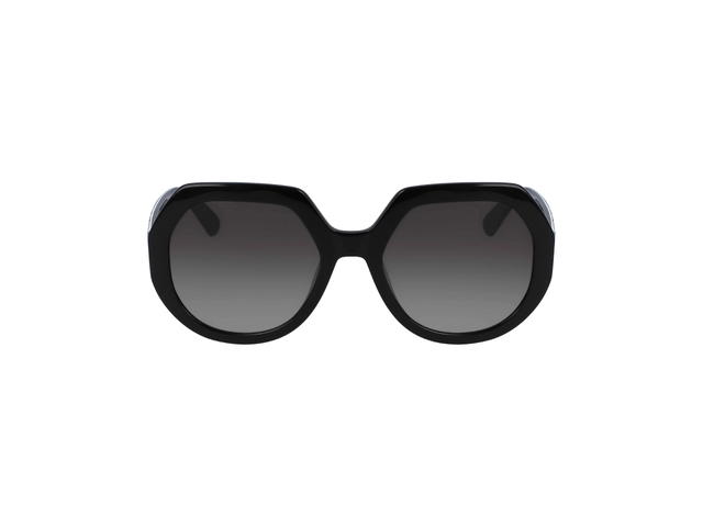 Longchamp Longchamp Sunglasses In Plastic Frame With Grey Lens Black - view 2