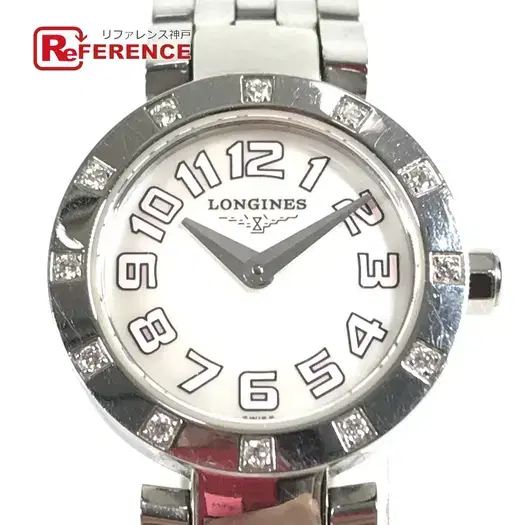 Buy LONGINES L5.174.0 Dolcevita Diamond Bezel 12P Diamond Women's Wristwatch at Sasom – Authentic and Ready to Ship